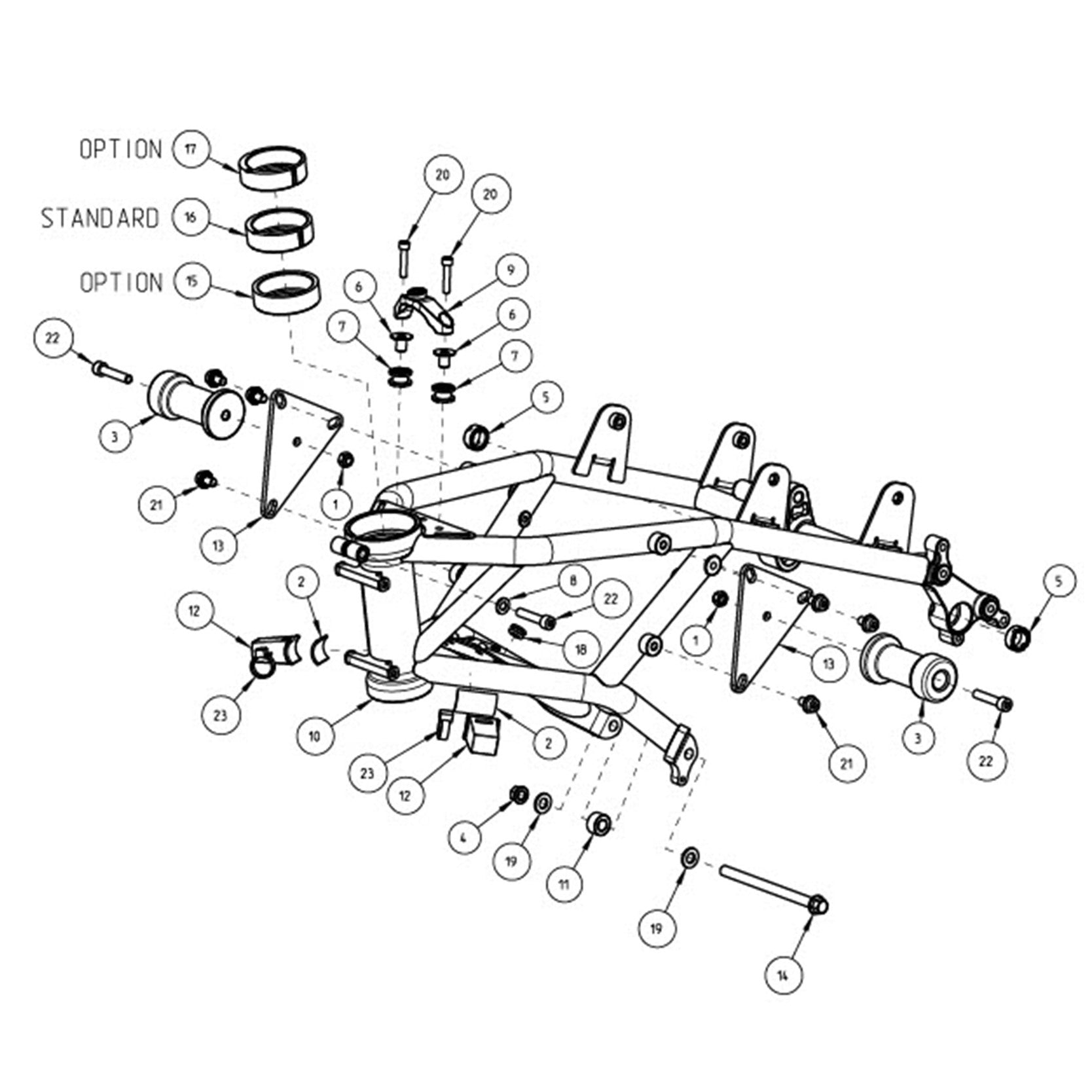 APX Frame – Kramer Motorcycles Parts